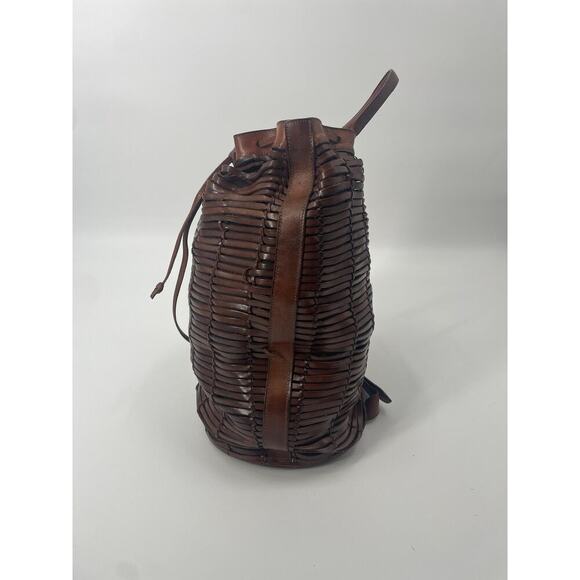 Ralph Lauren Collection Vintage Leather Bucket Bag 1997 Runway Women’s 90s Purse - Picture 12 of 15